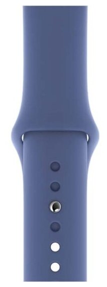 Ремешок силиконовый Linen Blue Sport Band (Синий Лён) Apple Watch 44mm (42mm; 45mm) MXWR2ZM/A