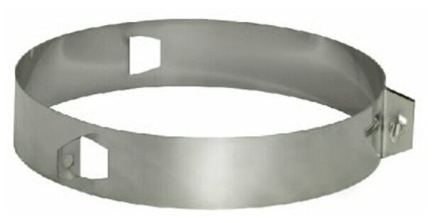 фото Хомут Дымок для дымоходов d150 мм под растяжки AISI 439