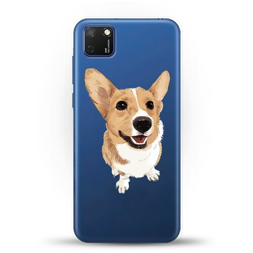 фото Силиконовый чехол хороший корги на honor 9s andy & paul