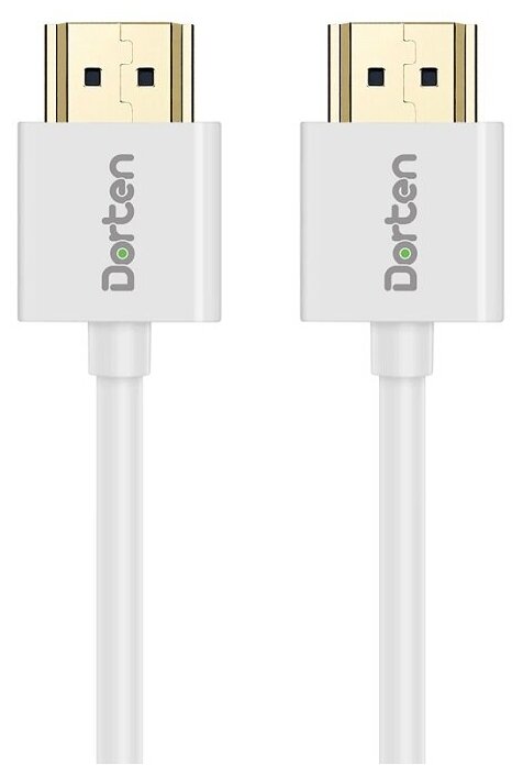 Кабель HDMI Dorten HDMI to HDMI 2.0 Cable 2 м White