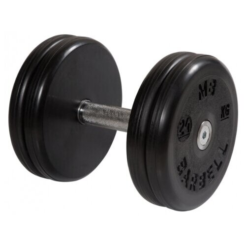 Гантель MB-Barbell Классик с вращающейся ручкой, 24 кг