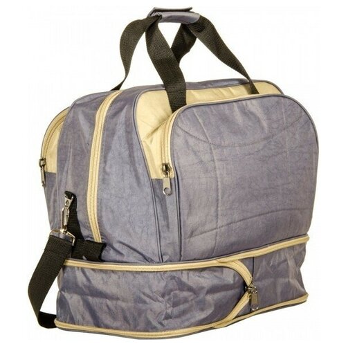 фото Сумка дорожная саквояж 014 серый гарант