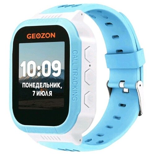 Смарт-часы GEOZON CLASSIC 144 TFT IP54 GPS Android iOS голубые 310100₽