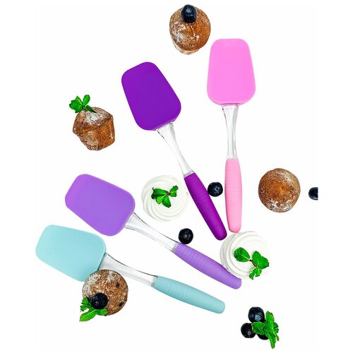 Набор силиконовых лопаток Sunhome 4шт