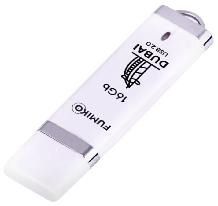 Флешка 16GB USB2 Fumiko Dubai white