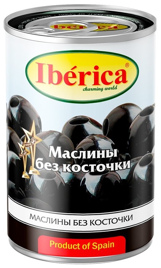 Маслины IBERIKA б/к (ж/б)