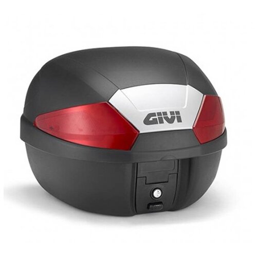 фото Кофр monolock 29 л givi black-silver-red (b29n2)