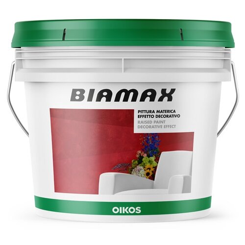 Краска акриловая Oikos Biamax 3 белый 10 л