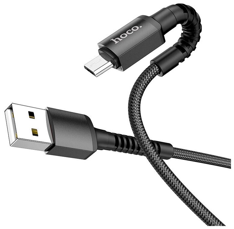 USB Кабель Micro, HOCO, X71, черный