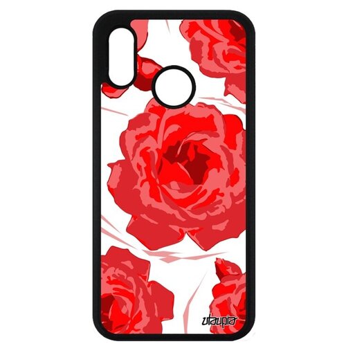 фото Модный чехол на телефон // huawei p20 lite // "цветы" flower запах, utaupia, красный