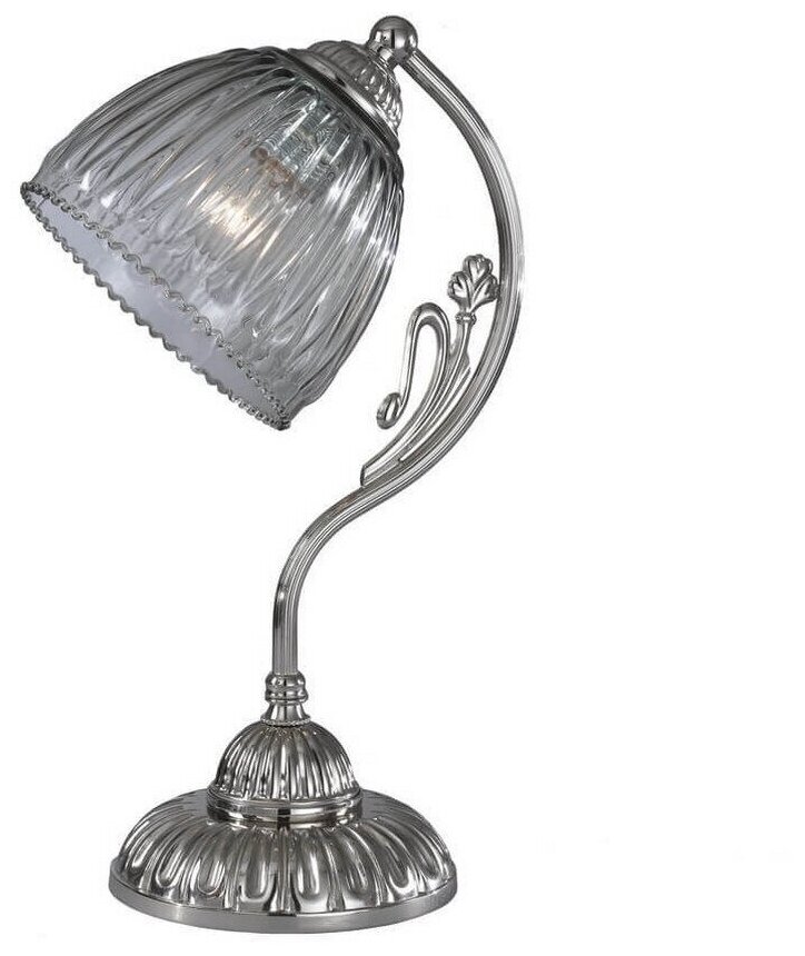 Настольная лампа Reccagni Angelo P 9800 1*E27 Nichel Silver (мельхиоровое покрытие)