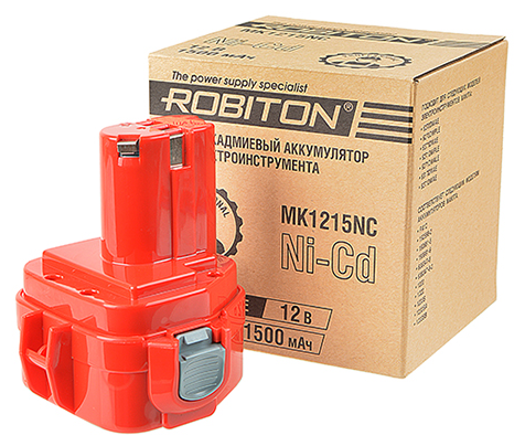 Аккумулятор ROBITON MK1215NC для электроинструментов Makita