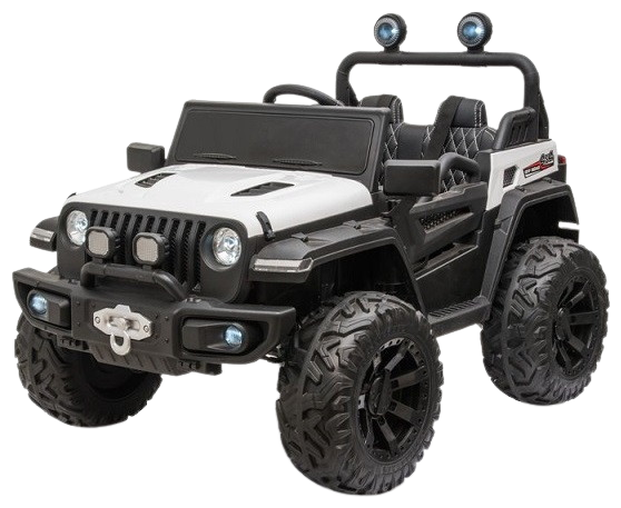 Электромобиль RiverToys Jeep C555CC 4WD (Лицензия) (Белый)