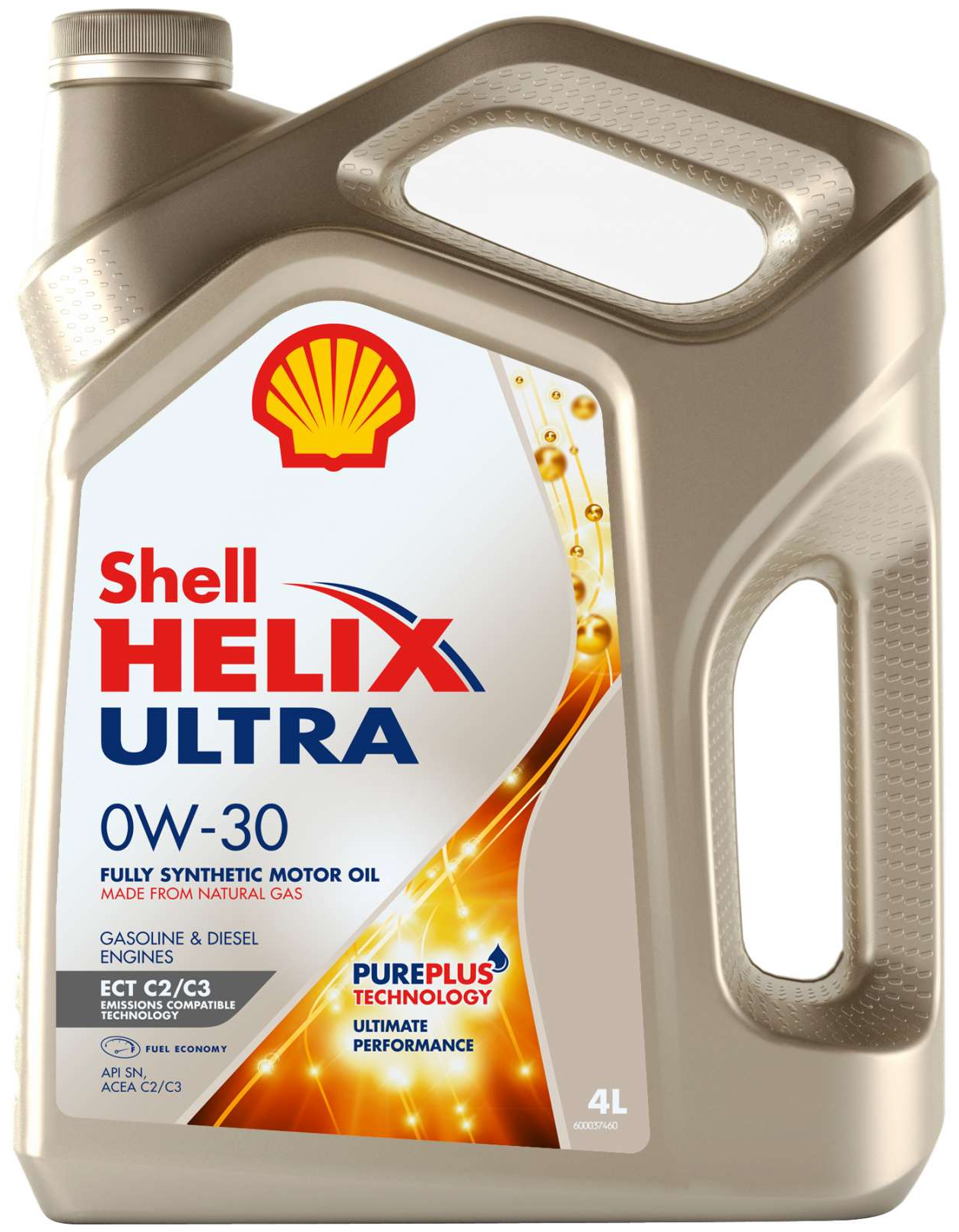 Синтетическое моторное масло SHELL Helix Ultra ECT 0W-30