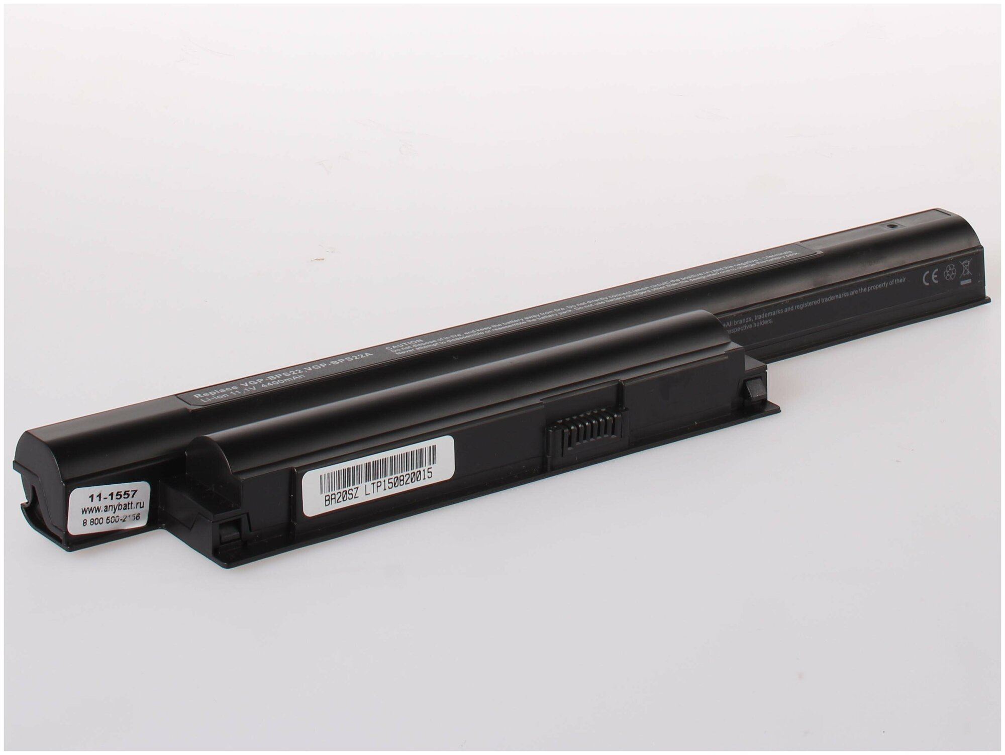 Аккумуляторная батарея Anybatt 11-B1-1557 4400mAh для ноутбуков Sony VGP-BPS22, VGP-BPS22A,