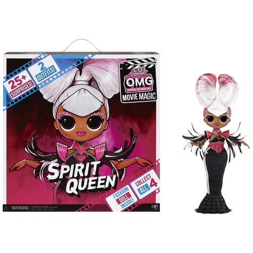 L.O.L. Surprise! Movie Magic - Spirit Queen 25 см, 577928 черный набор игровой животные с куклой house party д40485