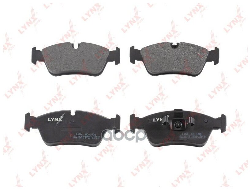 Колодки Тормозные Bmw E36/E46/Z3 E36/Z4 E85 98> Передние Lowmetallic LYNXauto арт. BD1408