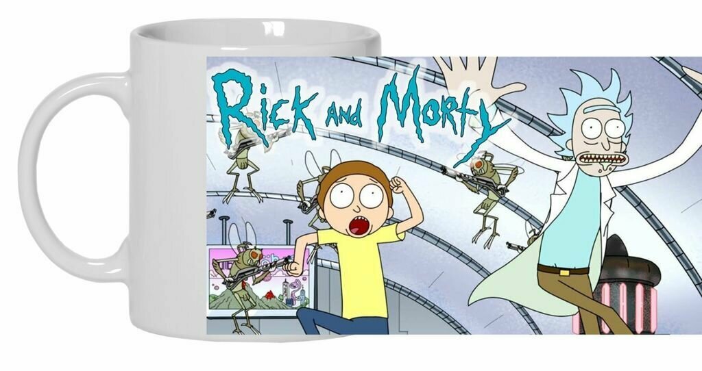 Кружка Рик и Морти, Rick and Morty №6