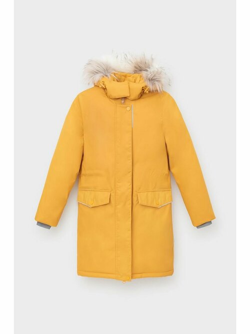 Куртка crockid, размер 134-140, желтый