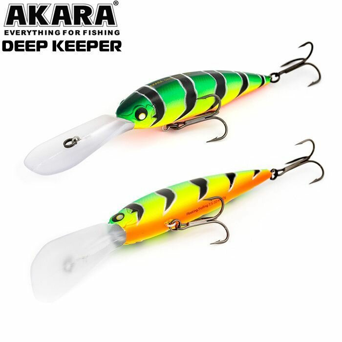 Воблер Akara Deep Keeper 110F 32гр. A107