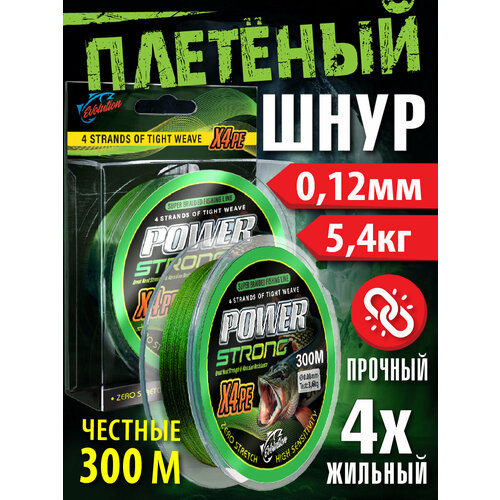 фото Шнур плетеный рыболовный плетенка для рыбалки леска рыболовная 0.12 мм. 300 мт. evolution