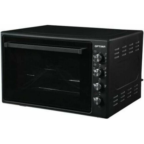 Электрическая духовка Optima OFC-75BL 75 л таймер лампа конвекция решетка черный 1650 Вт 1001319 1763900₽