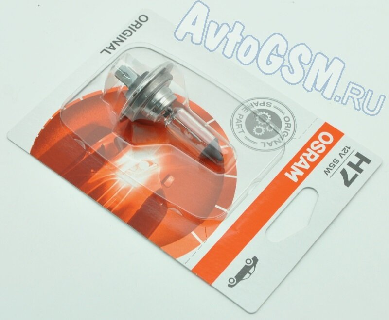 Галогенная лампа OSRAM Original H7 12V 55W (64210-01B)