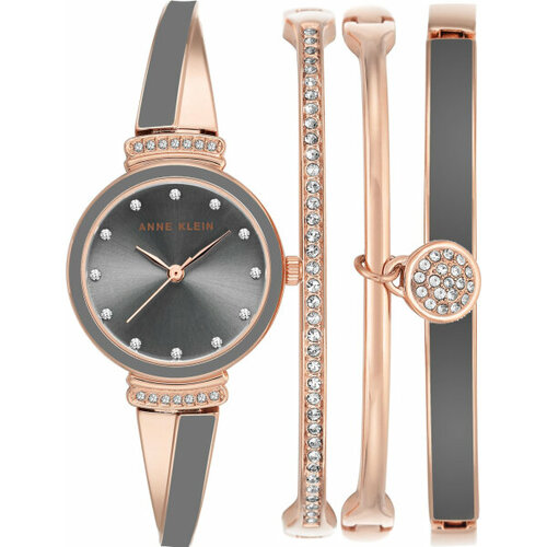 фото Наручные часы anne klein, серый