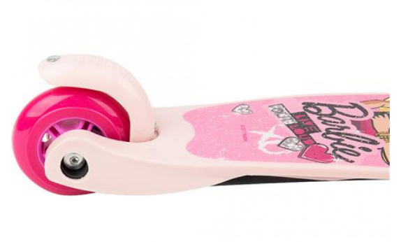 Самокат 1Toy Barbie, цвет: розовый - фото №6