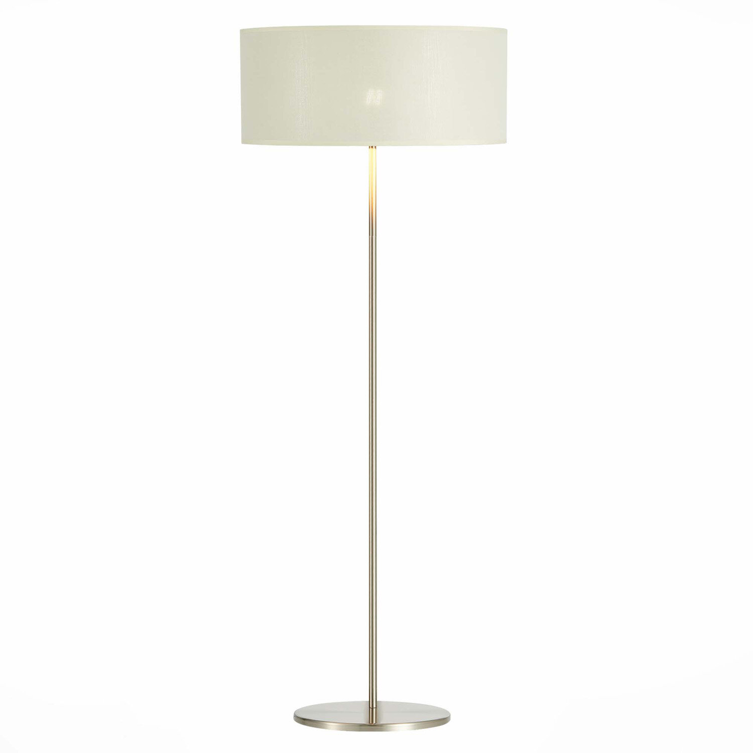 Торшер Evoluce BRESCIA SLE300555-01 E27 40 Вт металл текстиль никель
