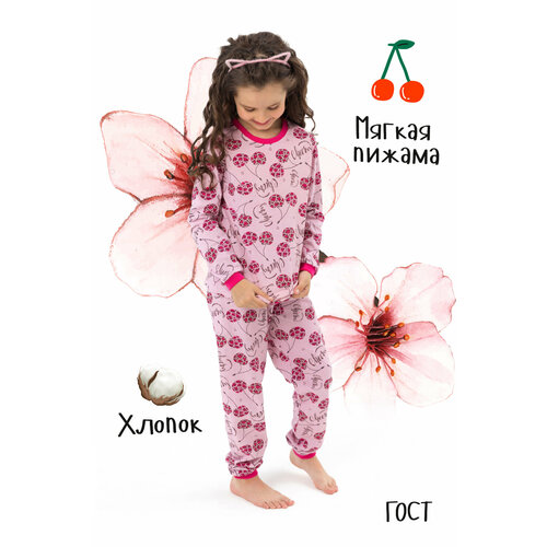 Пижама IVDT37, размер 28, розовый