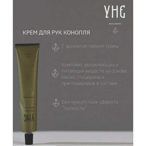 Крем для рук на основе Конопляного масла SUPERIORITY 50 мл