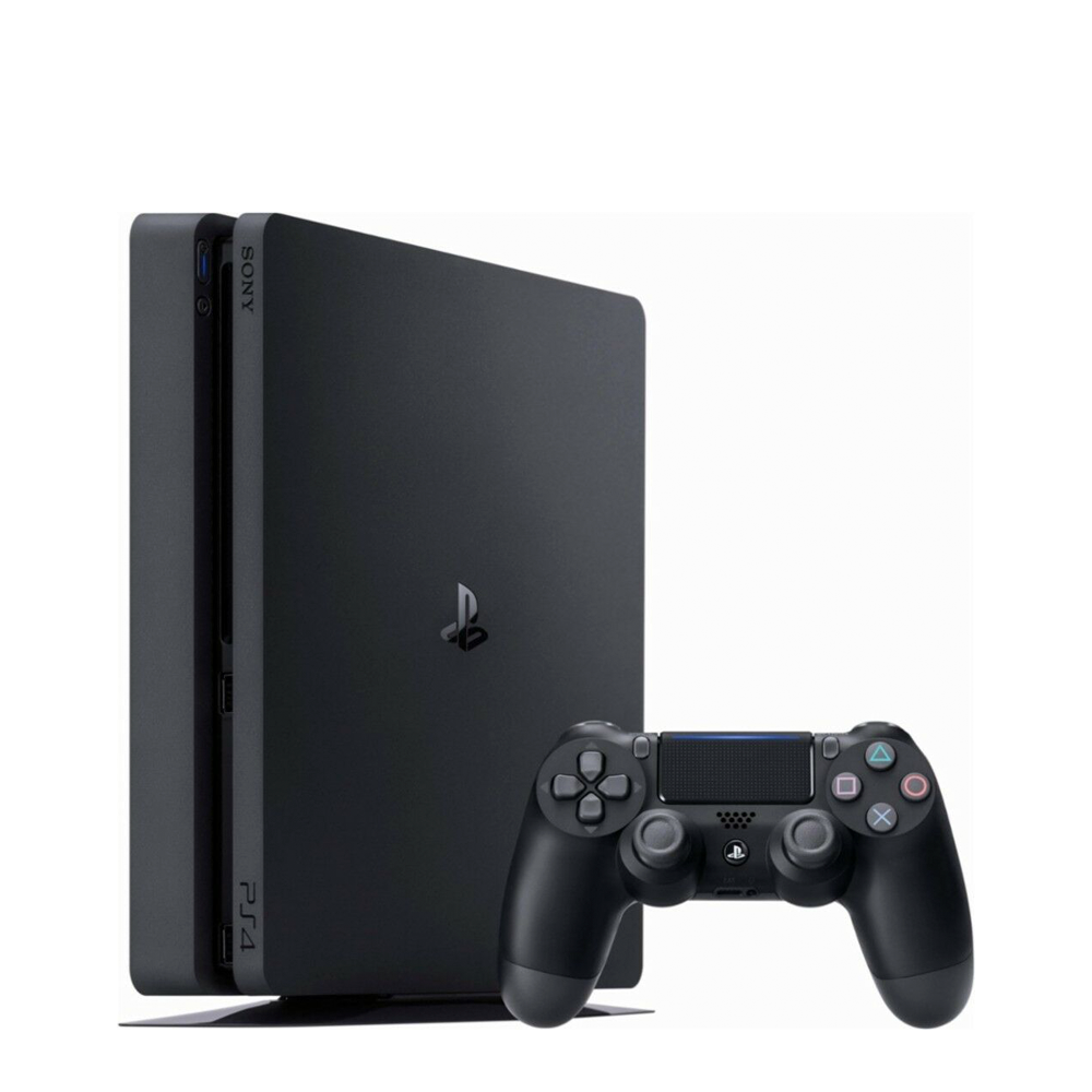 Игровая приставка Sony PlayStation 4 Slim 1 ТБ HDD, черный