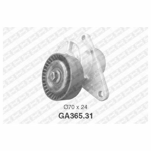 Натяжной ролик, поликлиновой ремень SNR GA365.31 для Volvo C70 (1997-2005), Volvo S40 (1995-2004), Volvo S60 (2000-2010)