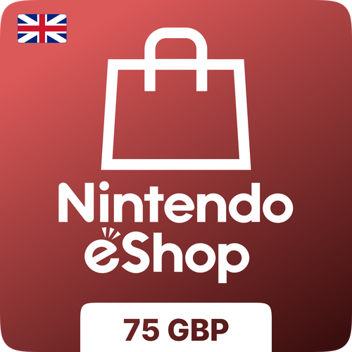 Подарочная карта Nintendo eShop Великобритания - 75 GBP 1179000₽