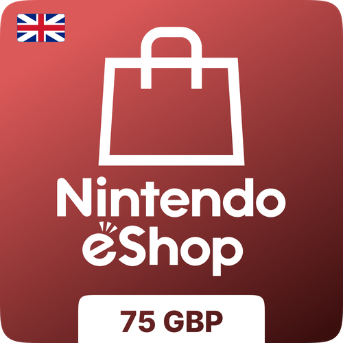 Подарочная карта Nintendo eShop (Великобритания) - 75 GBP