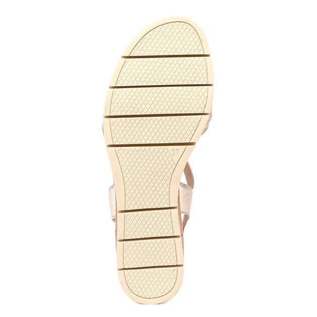 Босоножки Caprice, размер 38, золотой — фото 1