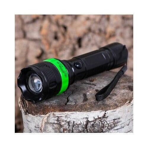 Фонарь LED карманный светодиодный zoom цвета микс