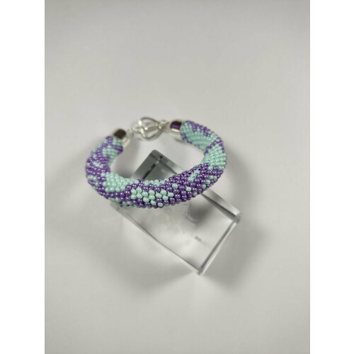 Плетеный браслет, 1 шт., размер 14 см, бирюзовый, фиолетовый плетеный браслет апатит 1 шт бирюзовый