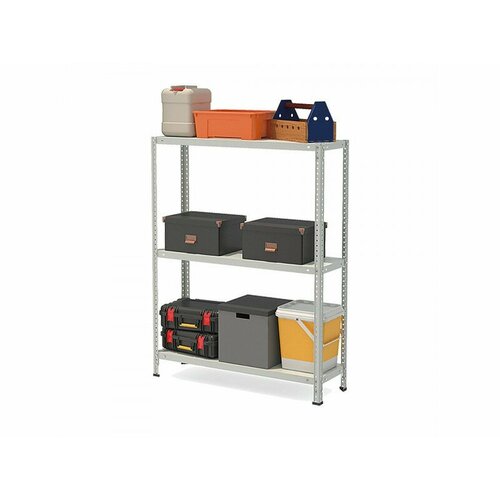 Стеллаж SLK 3 полки до 120 кг 150х100х60 см глубокий