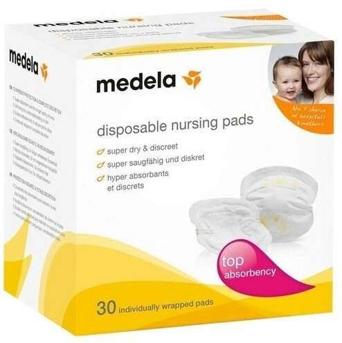 Medela Одноразовые прокладки для бюстгальтера, 30 шт.