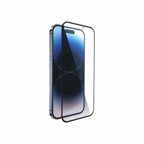 Защитное стекло Anker Anti-Fingerprint Privacy Tempered Glass Film для iPhone 15 Pro Max (A72D5H11. NC) бесцветный, черный