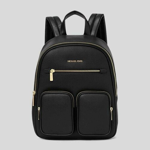 Сумка-рюкзак MICHAEL KORS фактура гладкая матовая зернистая черный 27995₽