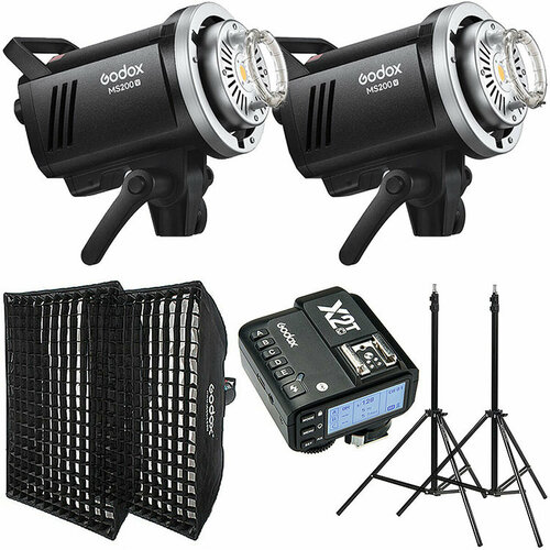 Студийный комплект Godox MS200V KIT2 DUO 51397₽