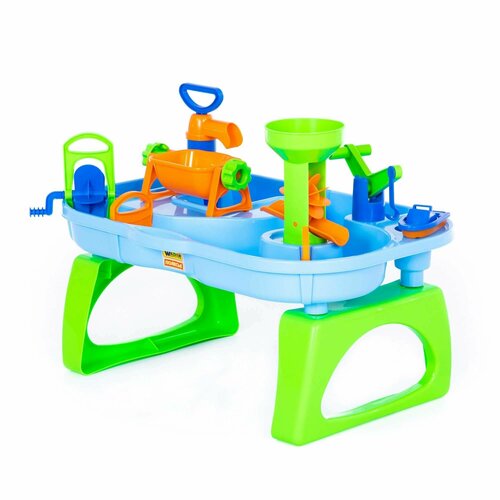 Игровой набор Полесье Водный Мир 4 для ванной для детей от 3 лет пищевой пластик разноцветный 4818₽