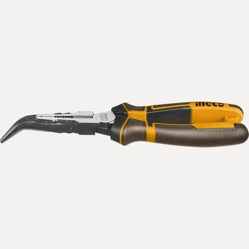 Изображение товара Тонкогубцы INGCO изогнутые 160мм SUPER INDUSTRIAL HHBNP28160