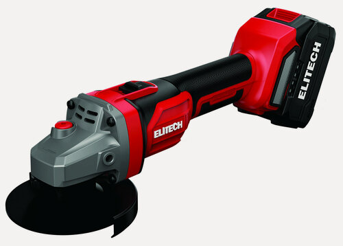 Изображение товара Аккумуляторная УШМ Elitech МШУ 2012БЛ с двумя аккумуляторами (E2213.046.02)