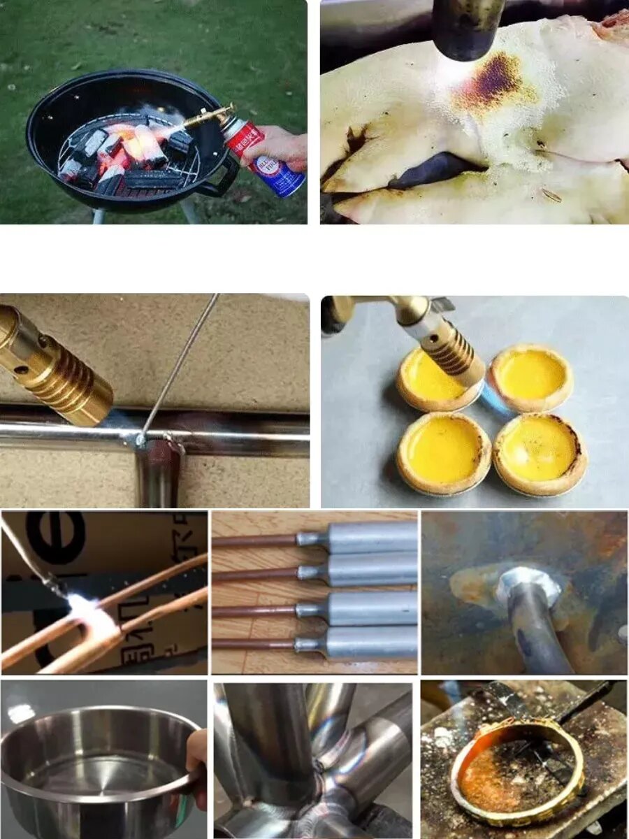 Горелка газовая, походная , латунный корпус 2шт — фото 1