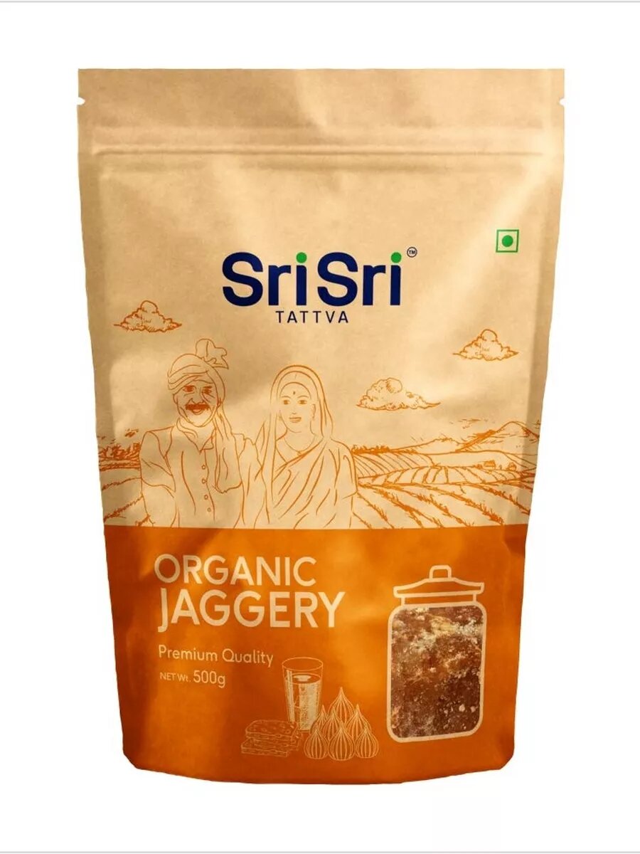 Сахар тростниковый органический (Organic Jaggery) 500 г