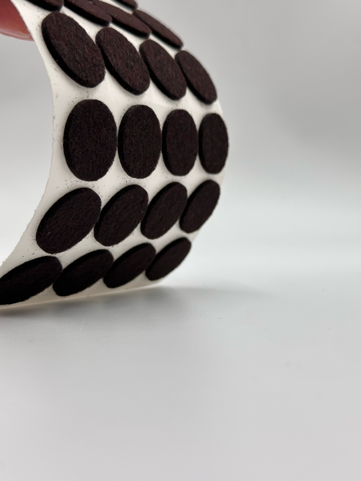 Изображение Накладки на ножки Hey Case, для мебели, фетровые, коричневые, 22 мм, 24 шт